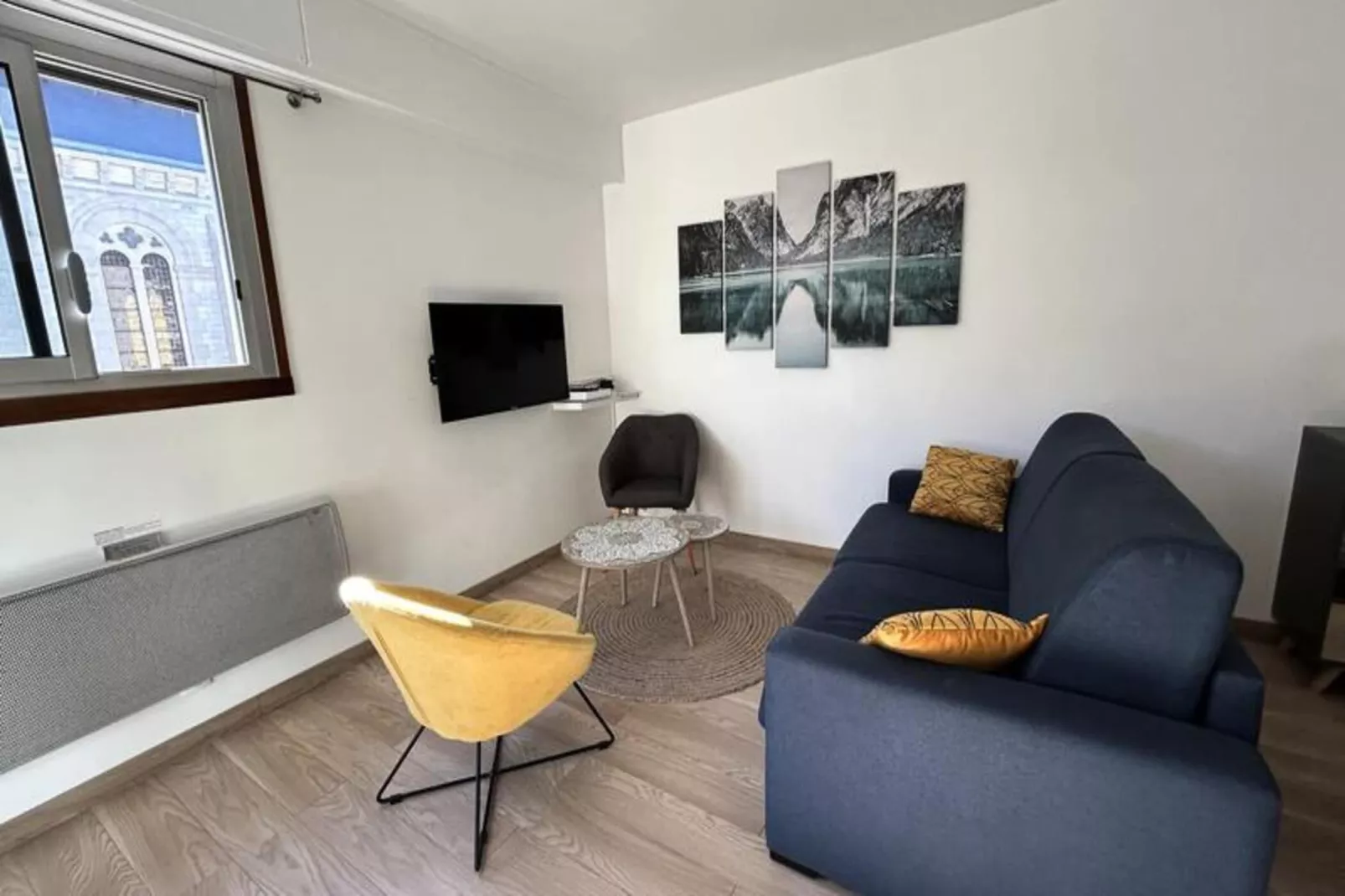 Résidence Le Chateau Durieux 1-Woonkamer