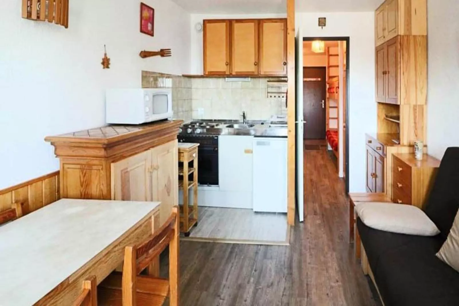 Résidence Bouquetins A-Keuken