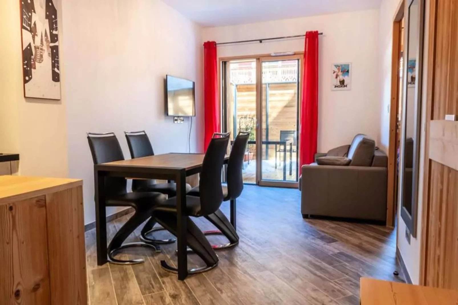 Résidence Les Portes Du Pleney-Woonkamer