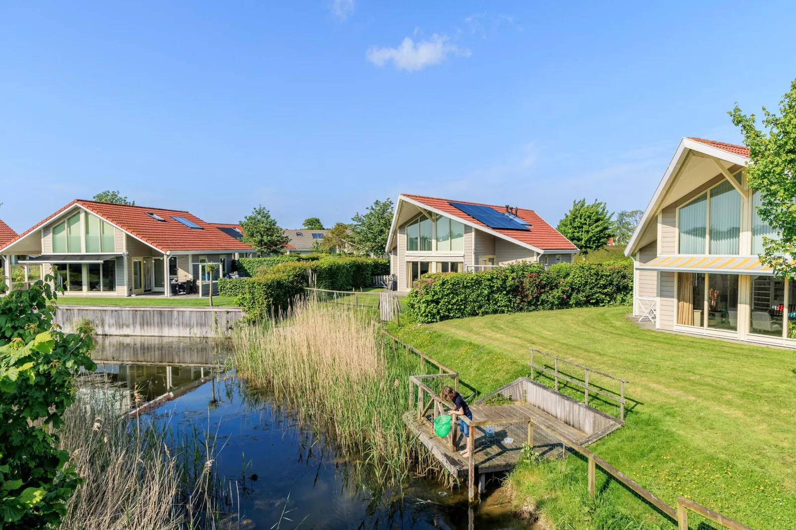 Villapark de Paardekreek 5-Buitenkant zomer