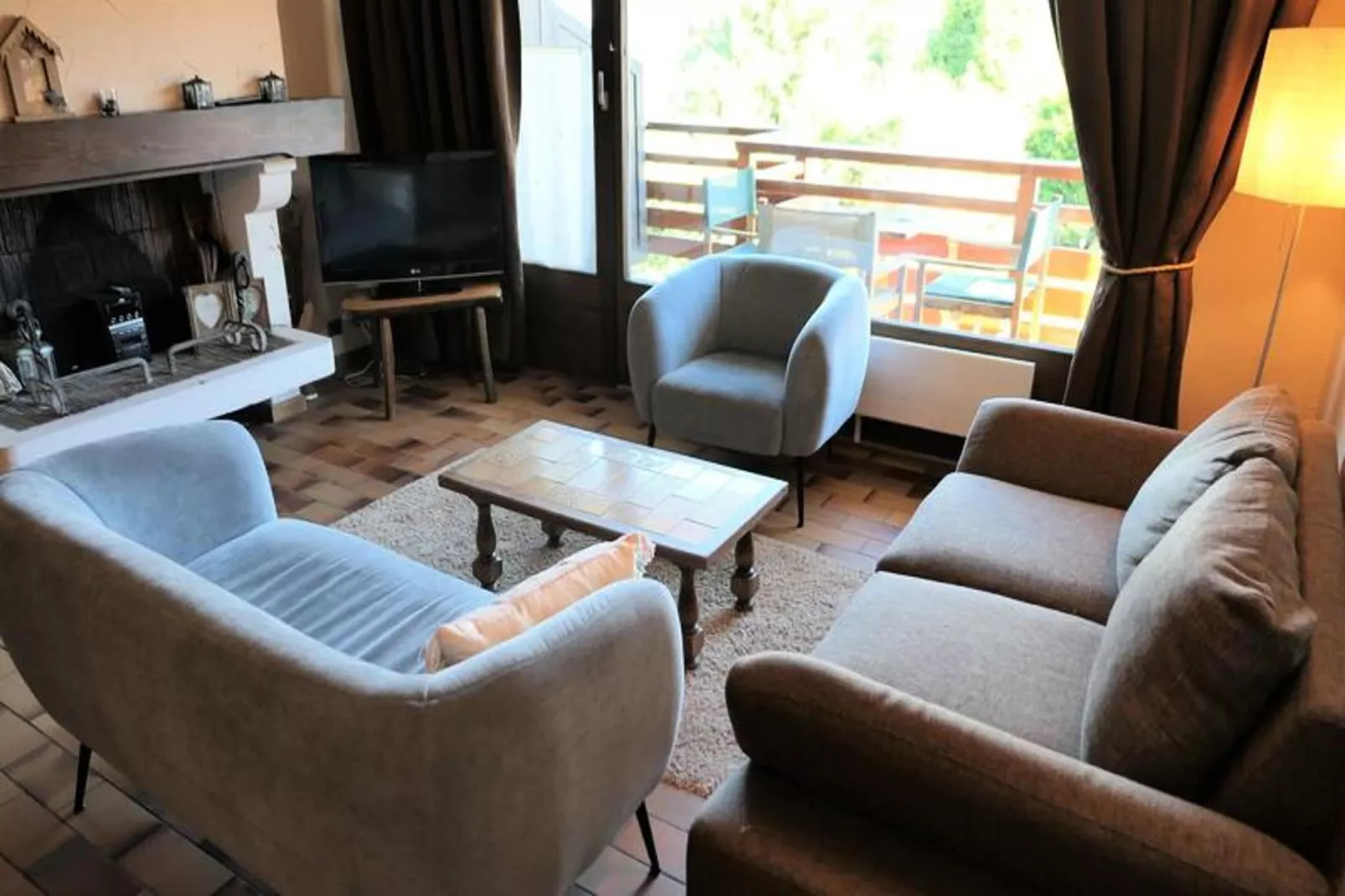 Résidence La Gelinotte-Woonkamer