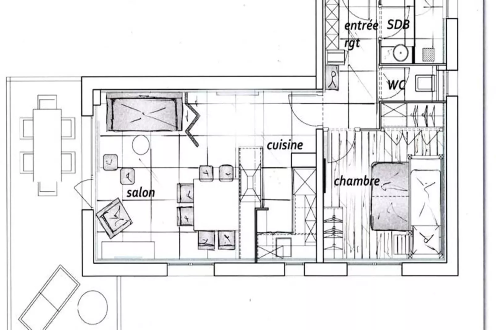 Résidence Pascal-Buitenkant zomer