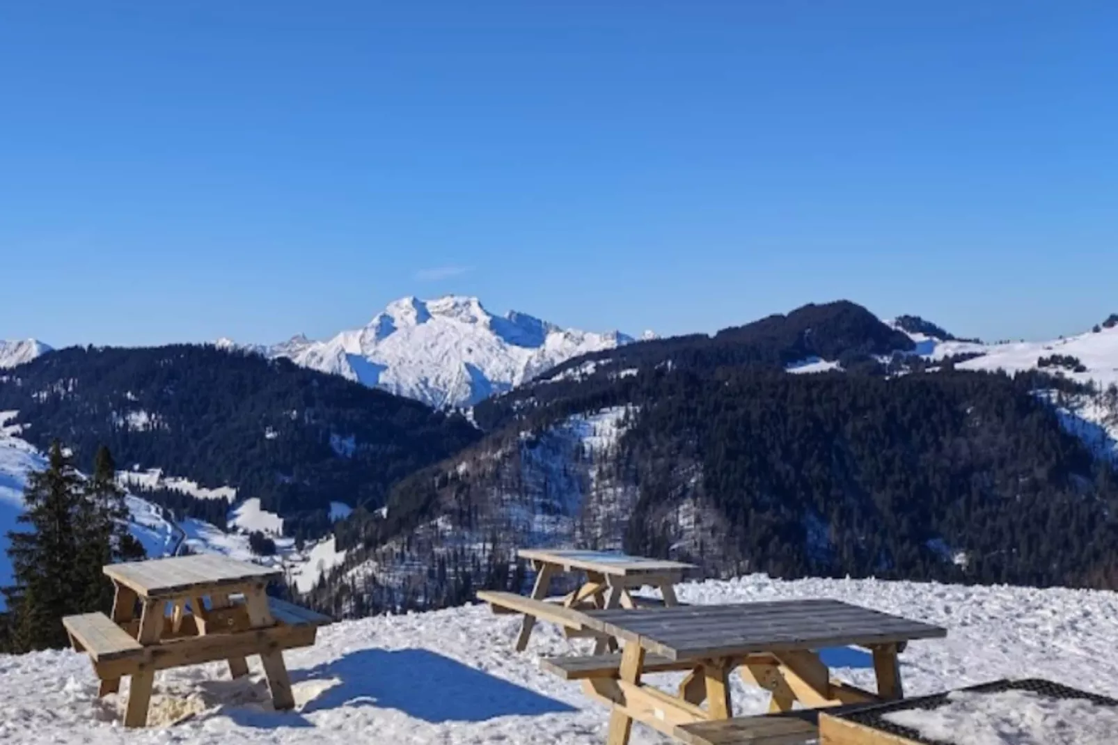 Résidence Les Cimes*****-Gebied winter 5km