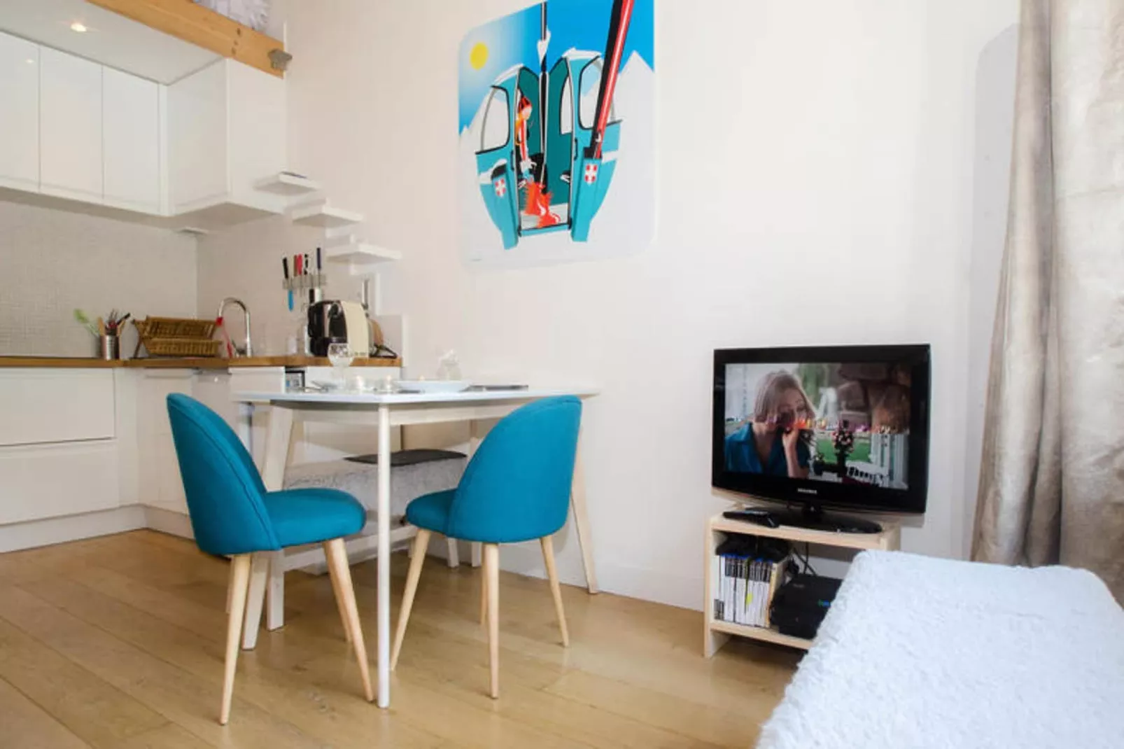 Résidence Les Deux Chamois-Eetkamer