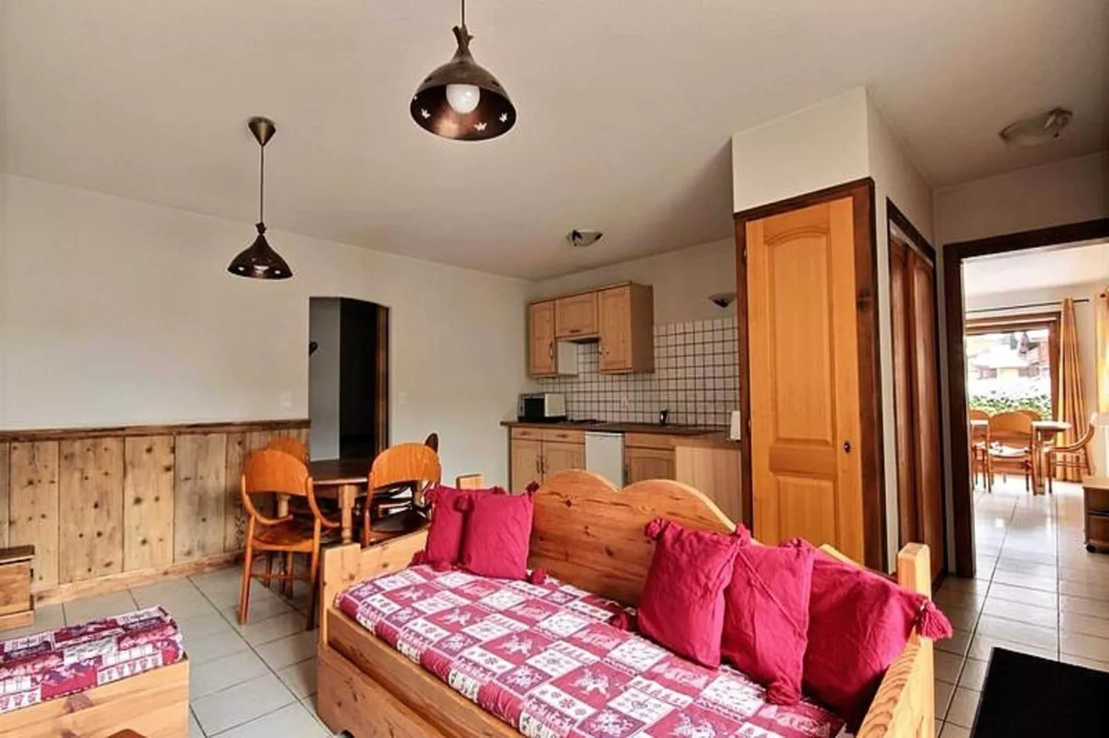 Appartements à Morzine-Woonkamer