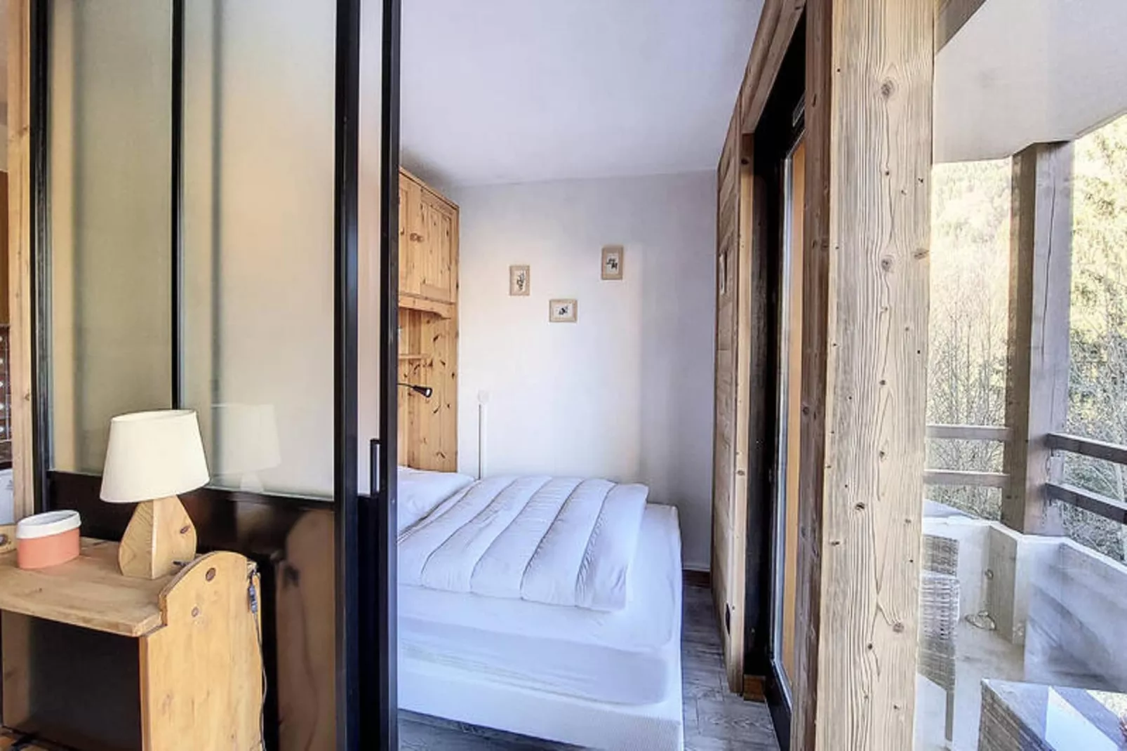 Appartements à Saint Jean d'Aulps-Slaapkamer