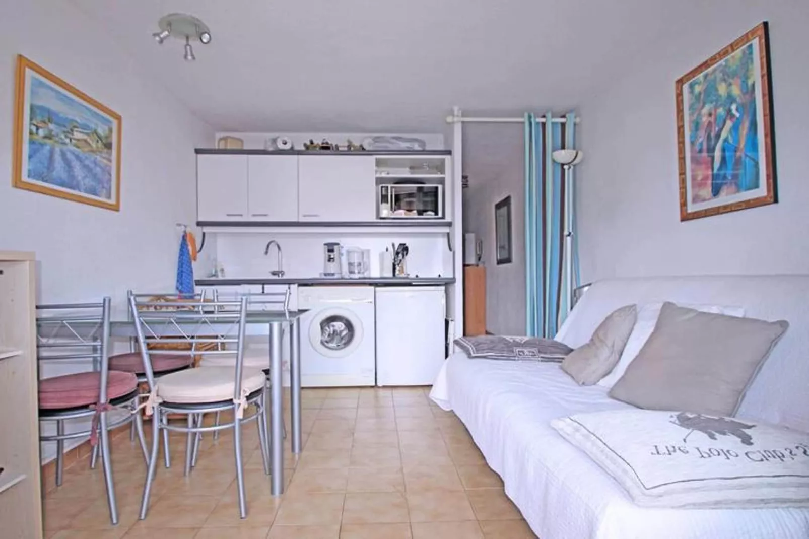 Résidence Les Coralines-Woonkamer