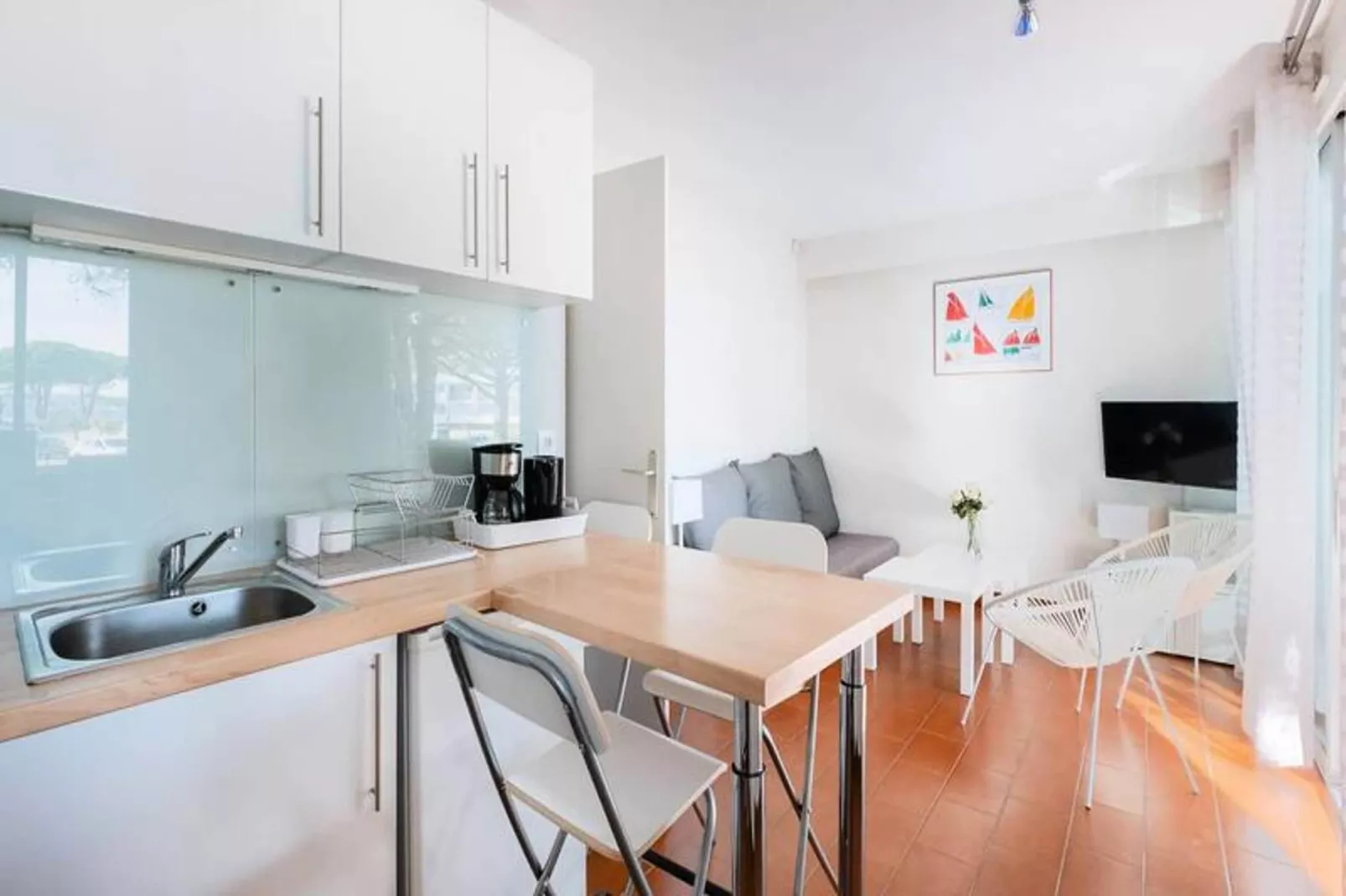 Résidence "le Grand Large"-Eetkamer