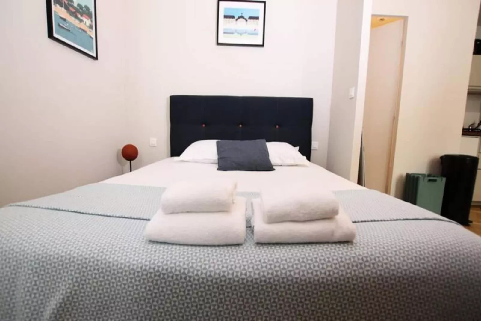 Magnifique Studio Bordelais En Plein Coeur De La Ville-Slaapkamer