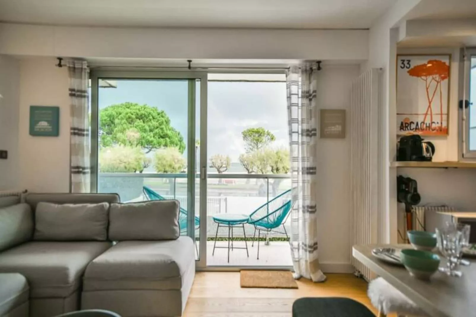 Superbe Studio R&eacute;nov&eacute; Pour 3 Personnes En 1&egrave;re Ligne Au C&oelig;ur D'arcachon-Image-tags.