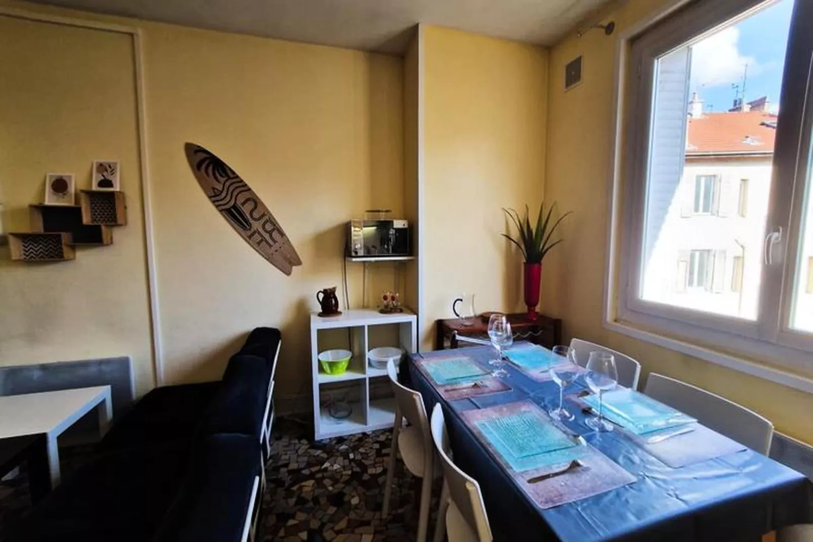 Le Spacieux T3 Pour 4 Proche De Gem Et La Gare 🗻-Eetkamer