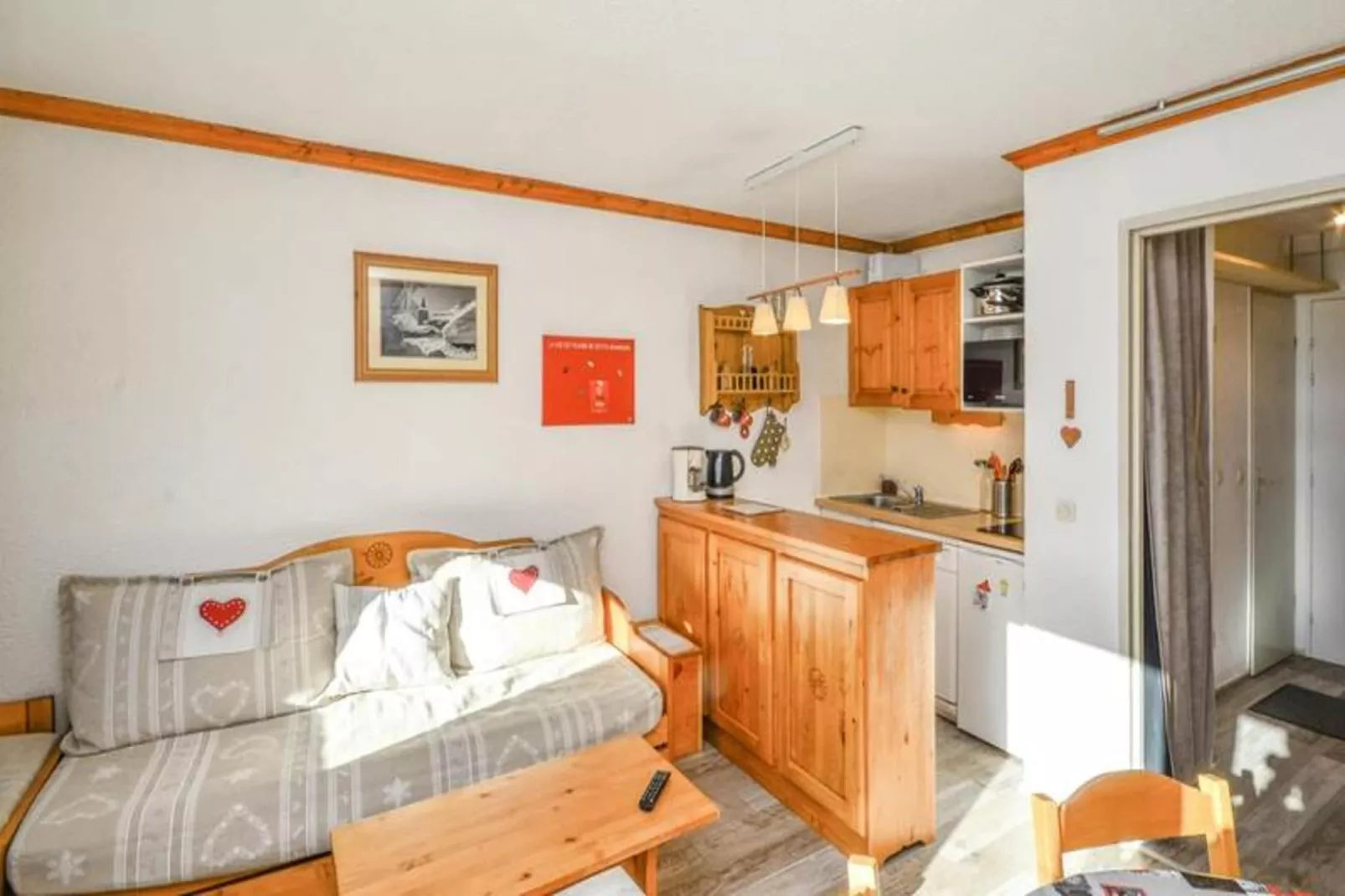 Résidence Les Horizons d'Huez - maeva Home-Woonkamer