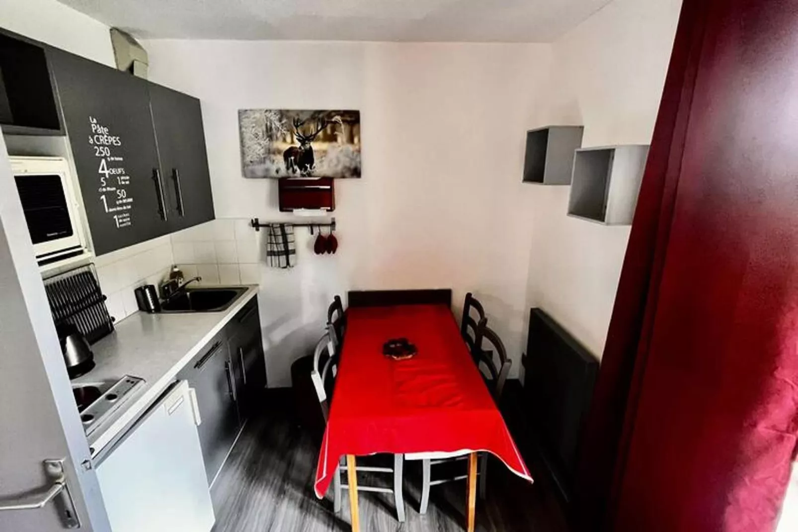 Résidence Alpina 3-Keuken