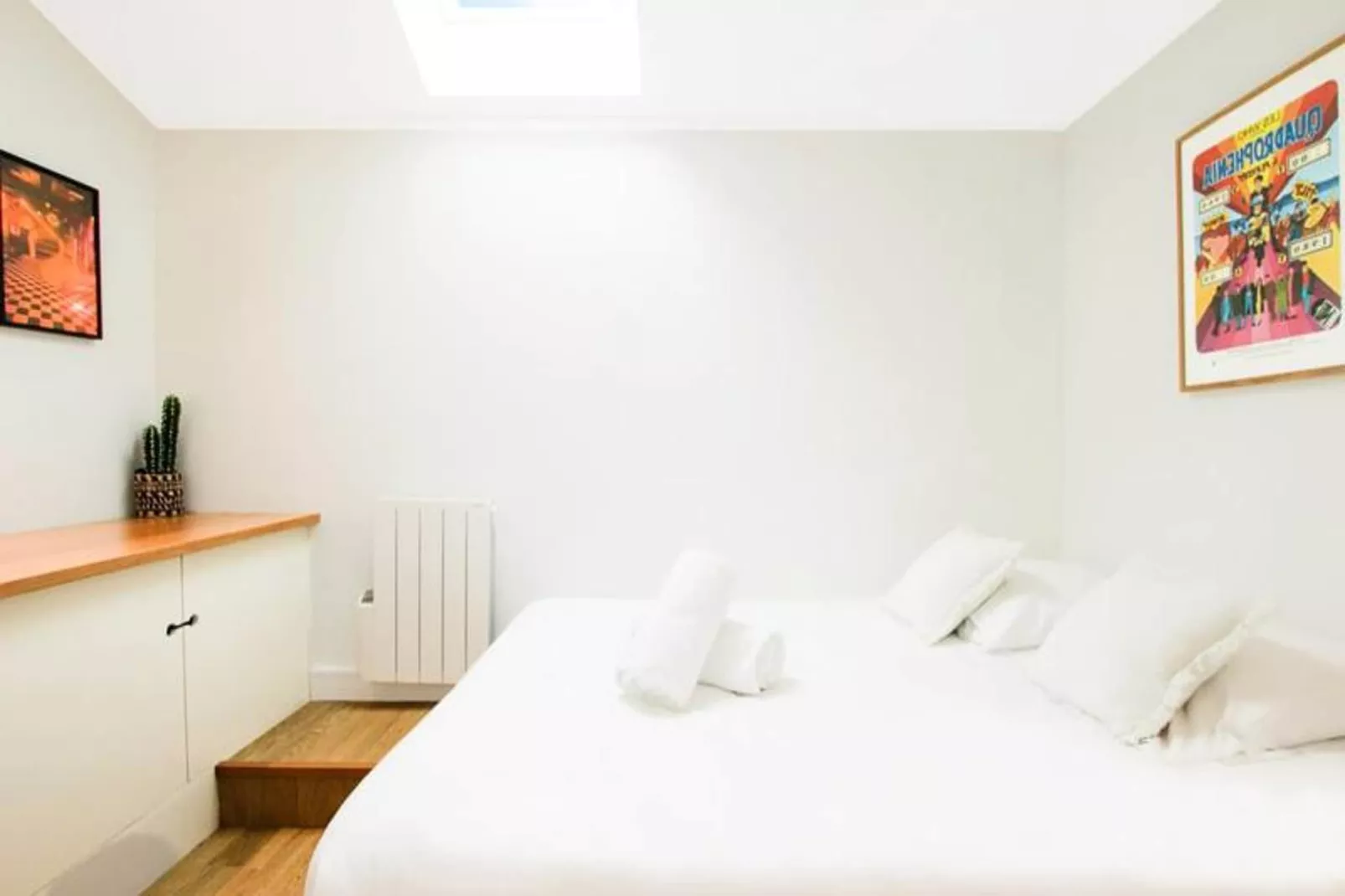 Superbe Maison Au Coeur De La Ville &agrave; Deux Pas De La C&ocirc;te Des Basques-Slaapkamer