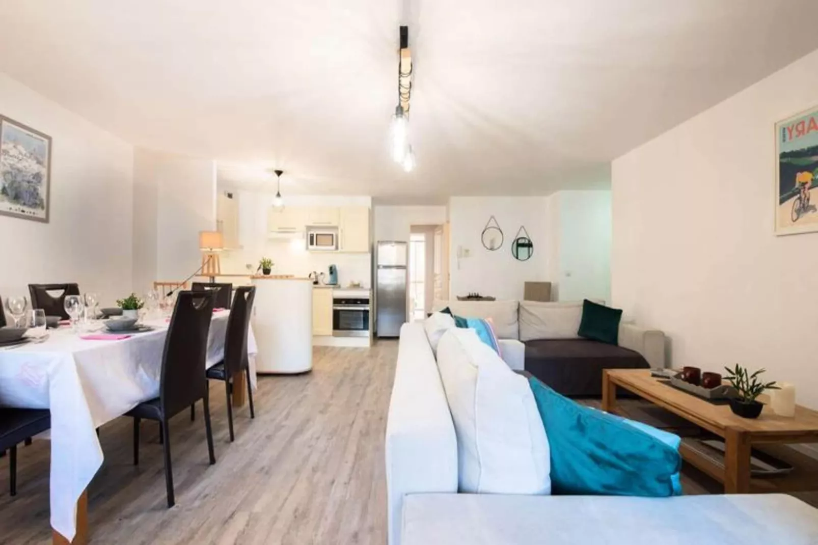 Résidence Le Grand Hotel-Woonkamer