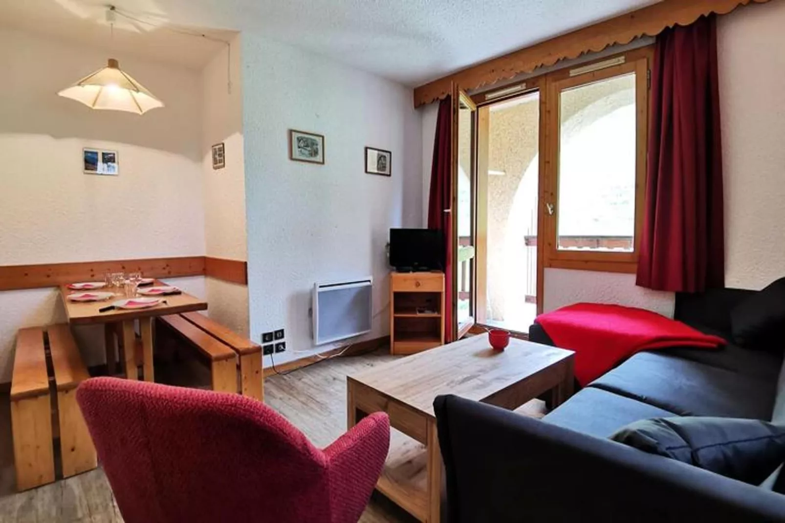 Résidence Lauzes - Woonkamer