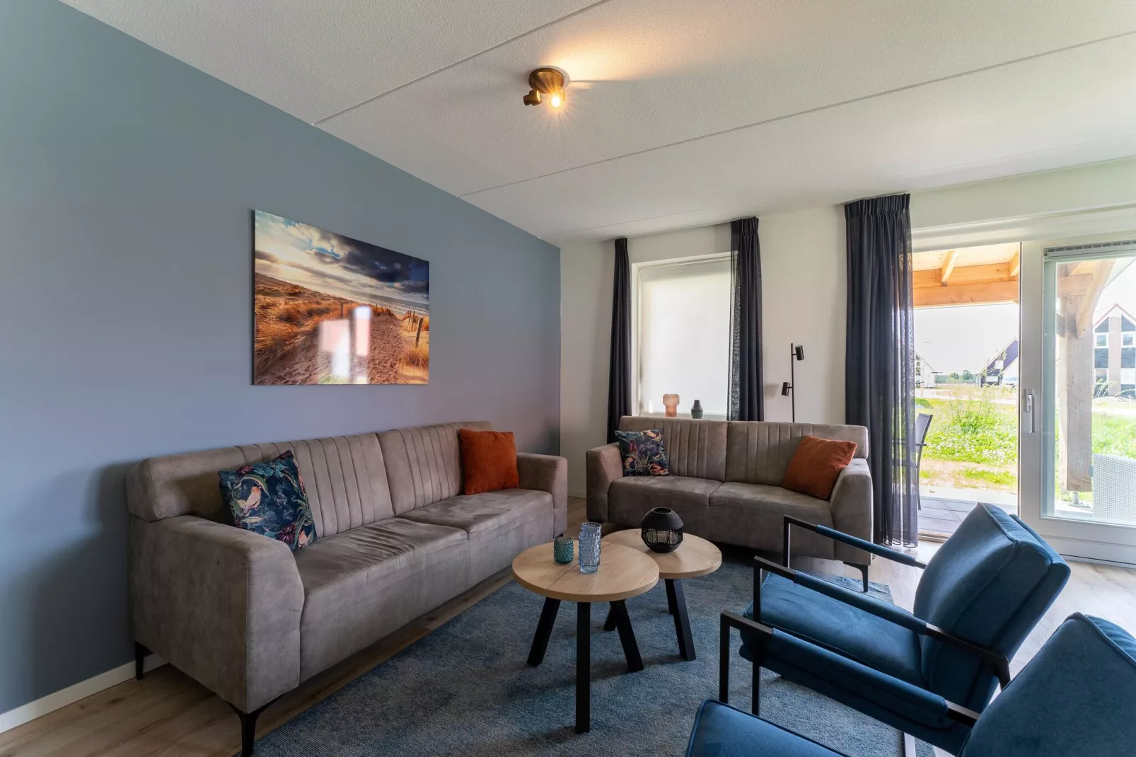 De Scholekster Huis Nr 14-Woonkamer
