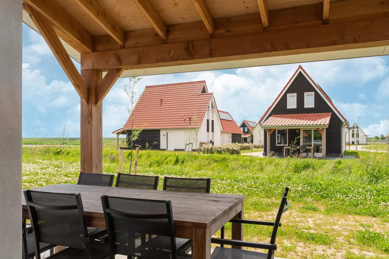 De Scholekster Huis Nr 14-Uitzicht zomer