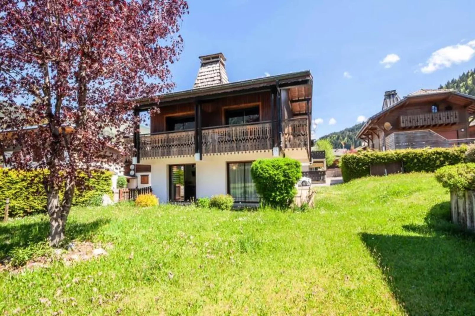 Chalet L'efanle - Buitenkant zomer