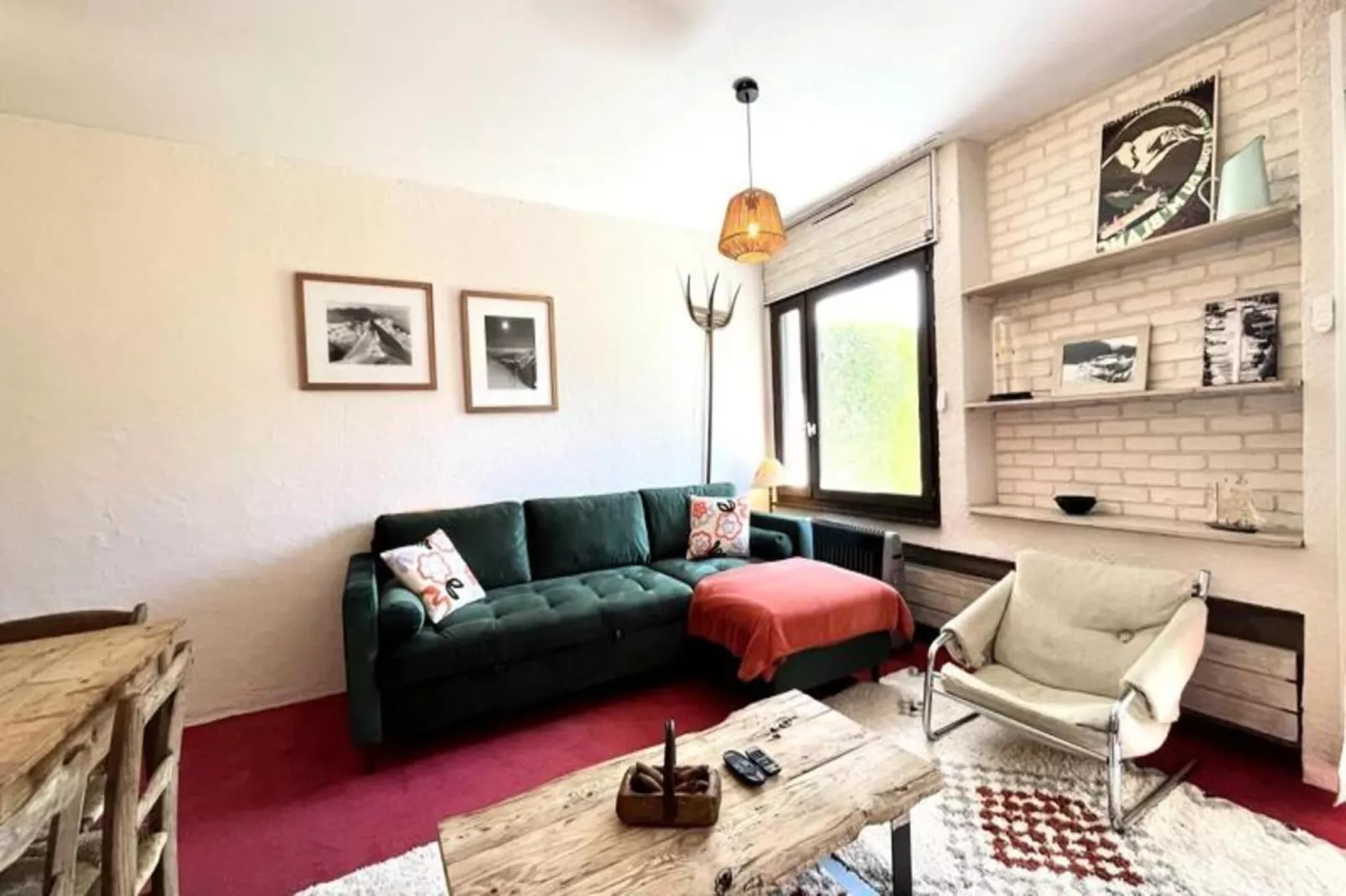 Nid Douillet Au Pied Des Pistes Avec Jardin-Woonkamer