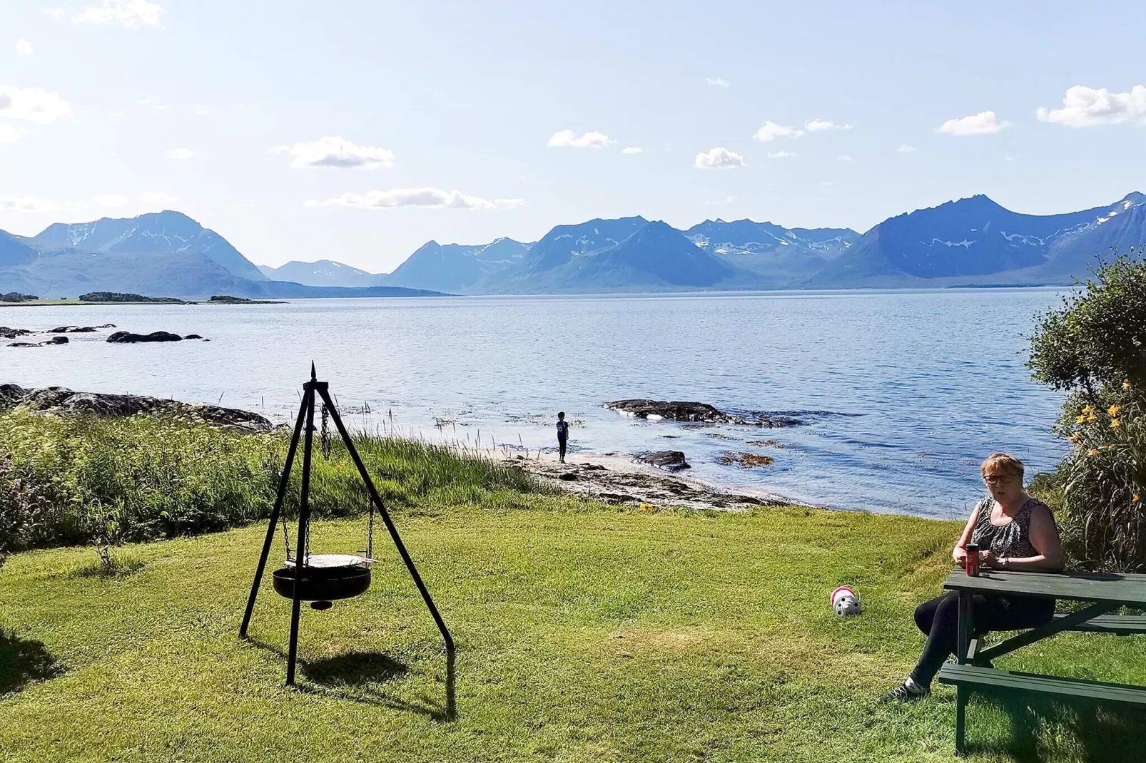 6 persoons vakantie huis in BORKENES-By Traum-Waterzicht