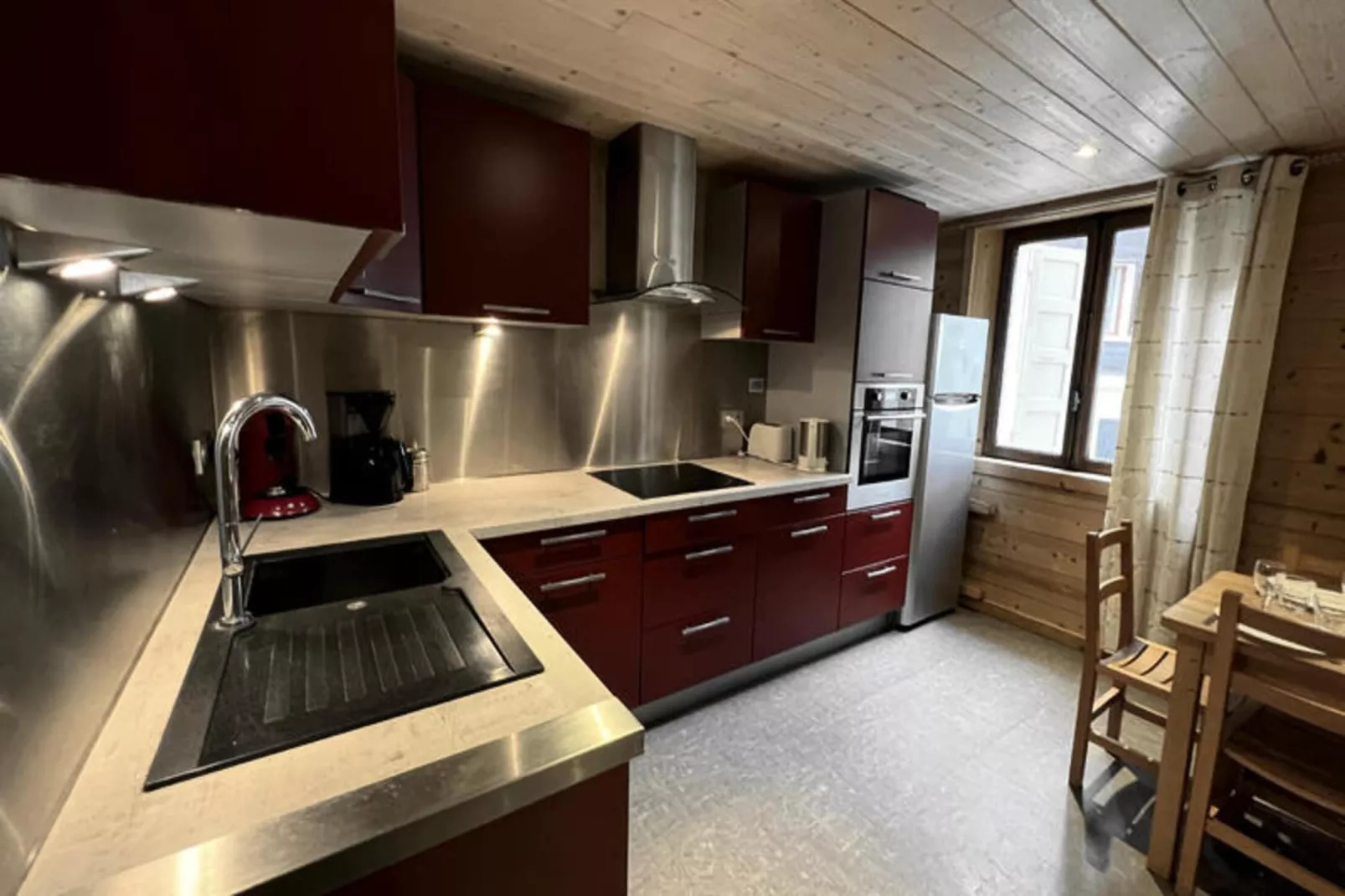 Appartements à La Clusaz-Woonkamer