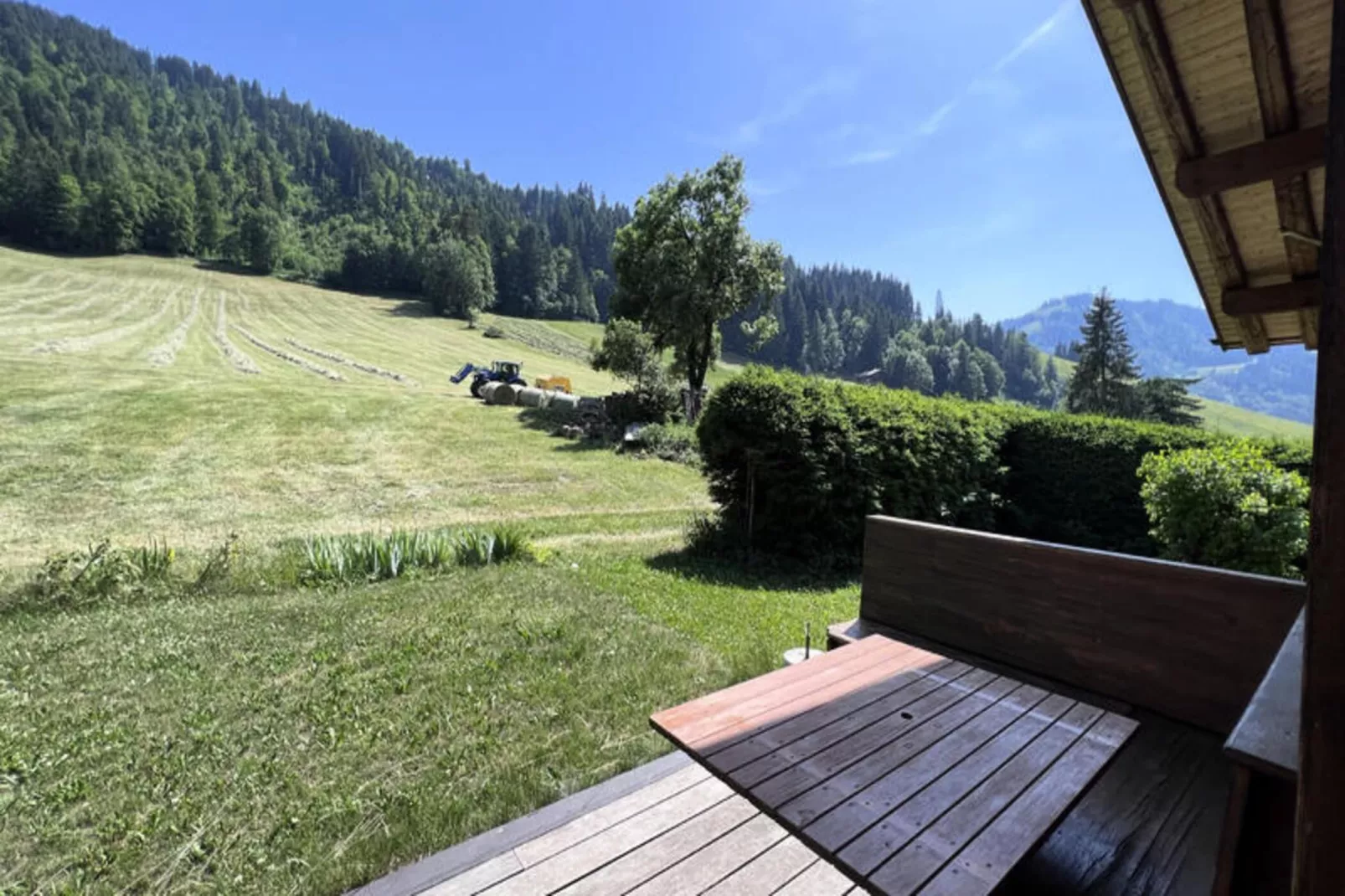 Chalets à La Clusaz-Buitenkant zomer