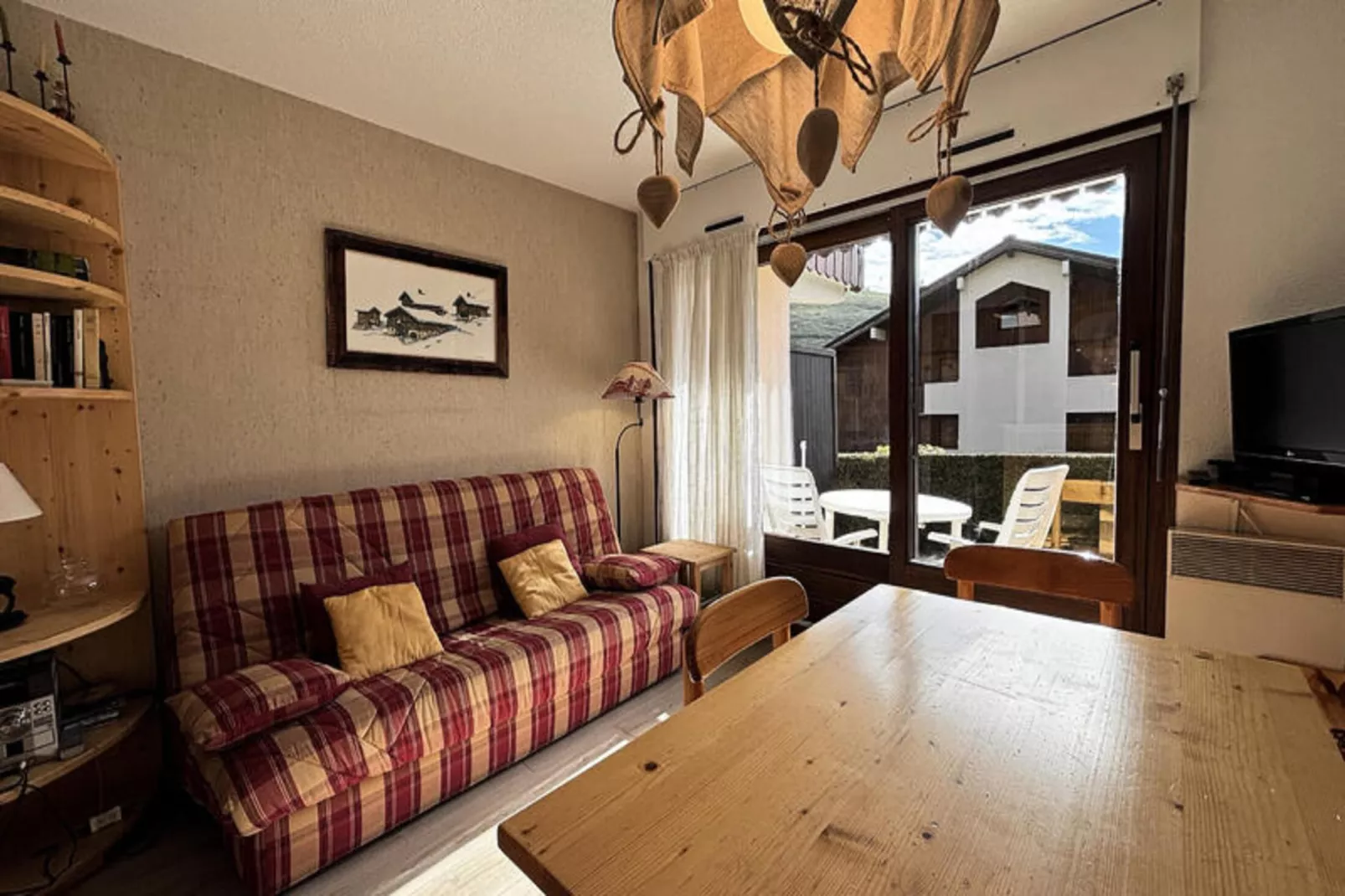 Appartements à La Clusaz-Woonkamer