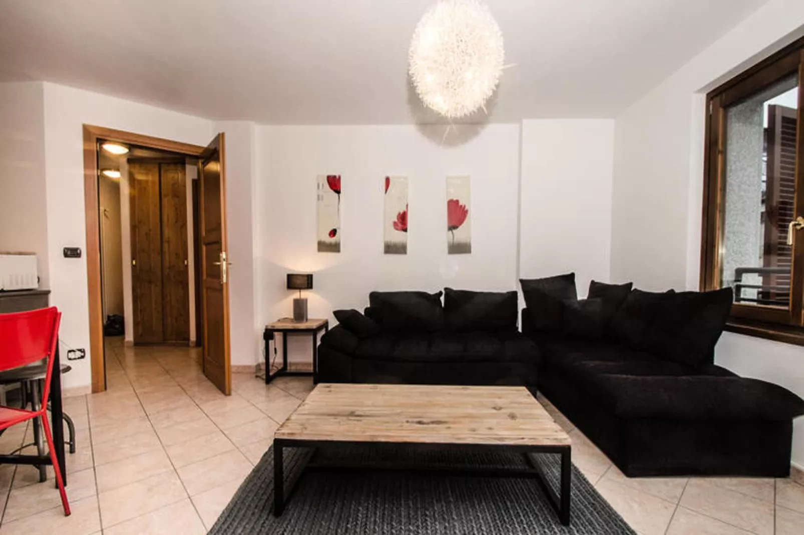 Résidence Alpes 4-Woonkamer