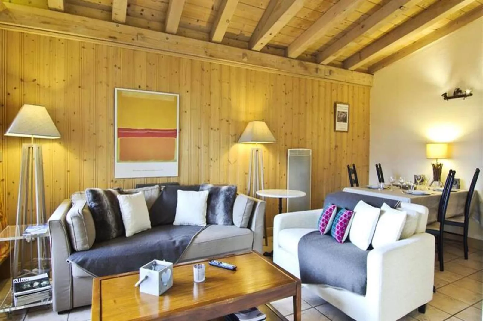 Chalets Du Savoy-Woonkamer