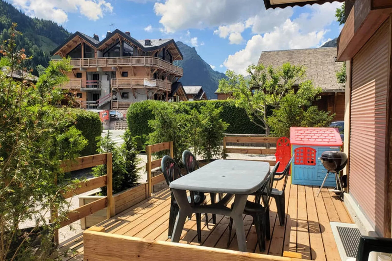 Appartements à Morzine-Tuinen zomer