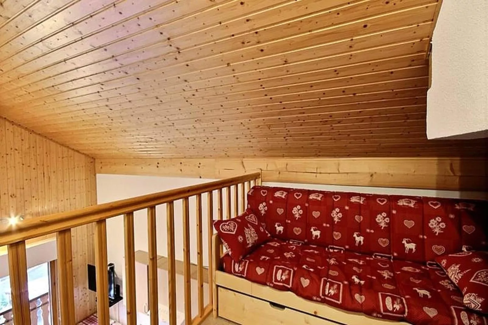 Appartements à Saint Jean d'Aulps-Woonkamer