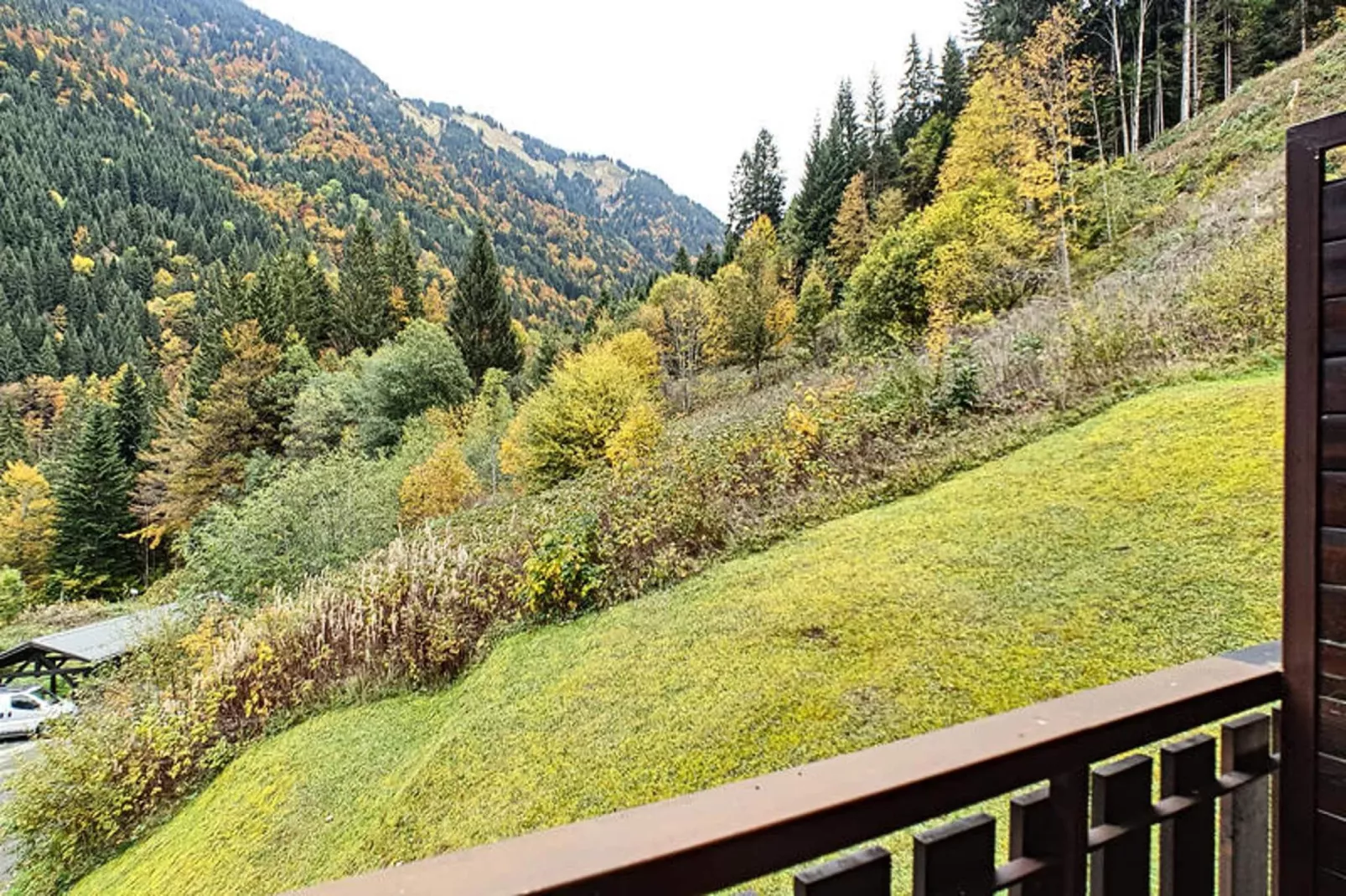 Studio à Saint Jean d'Aulps-Uitzicht zomer