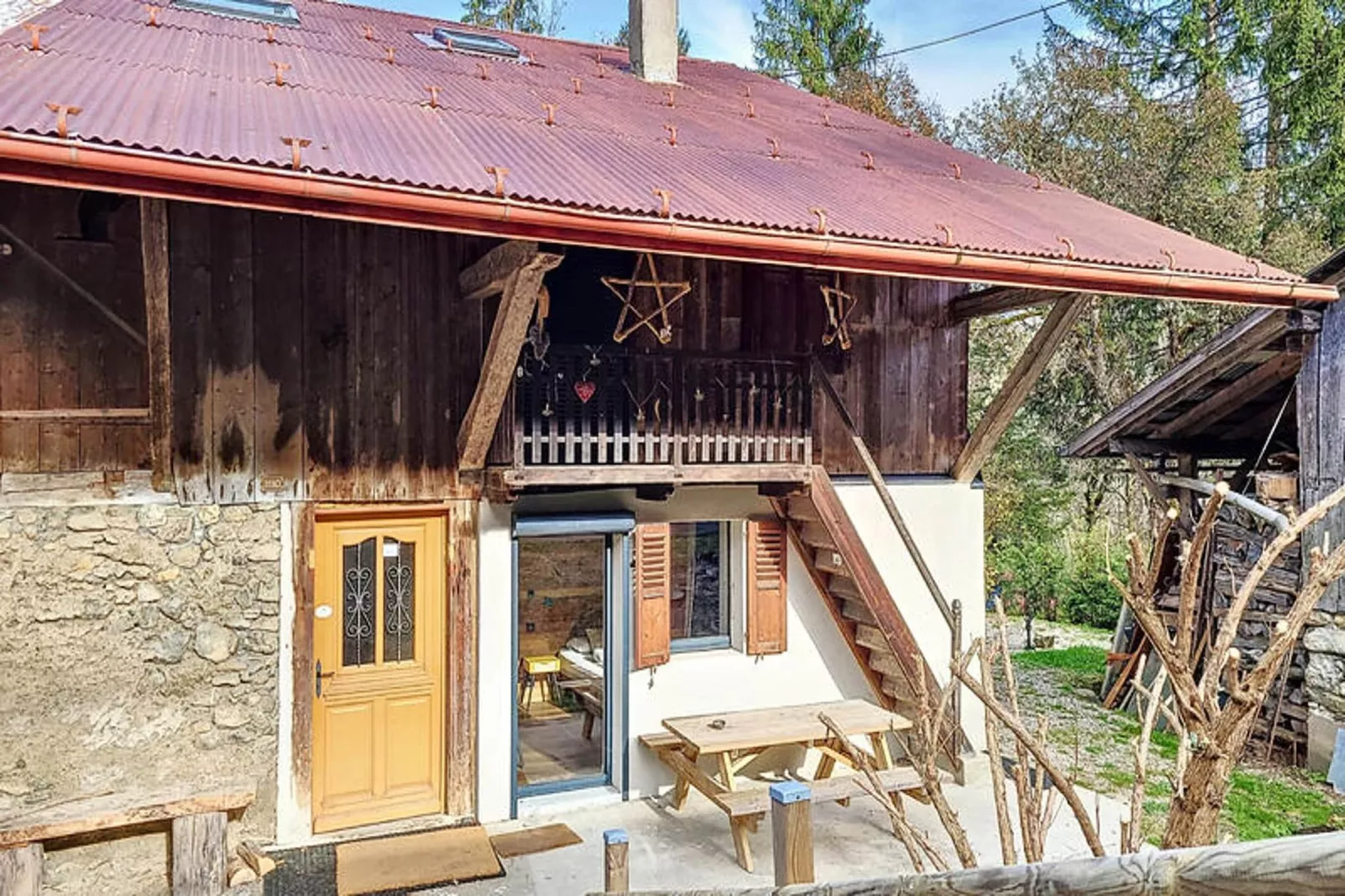 Appartements à Saint Jean d'Aulps-Buitenkant zomer