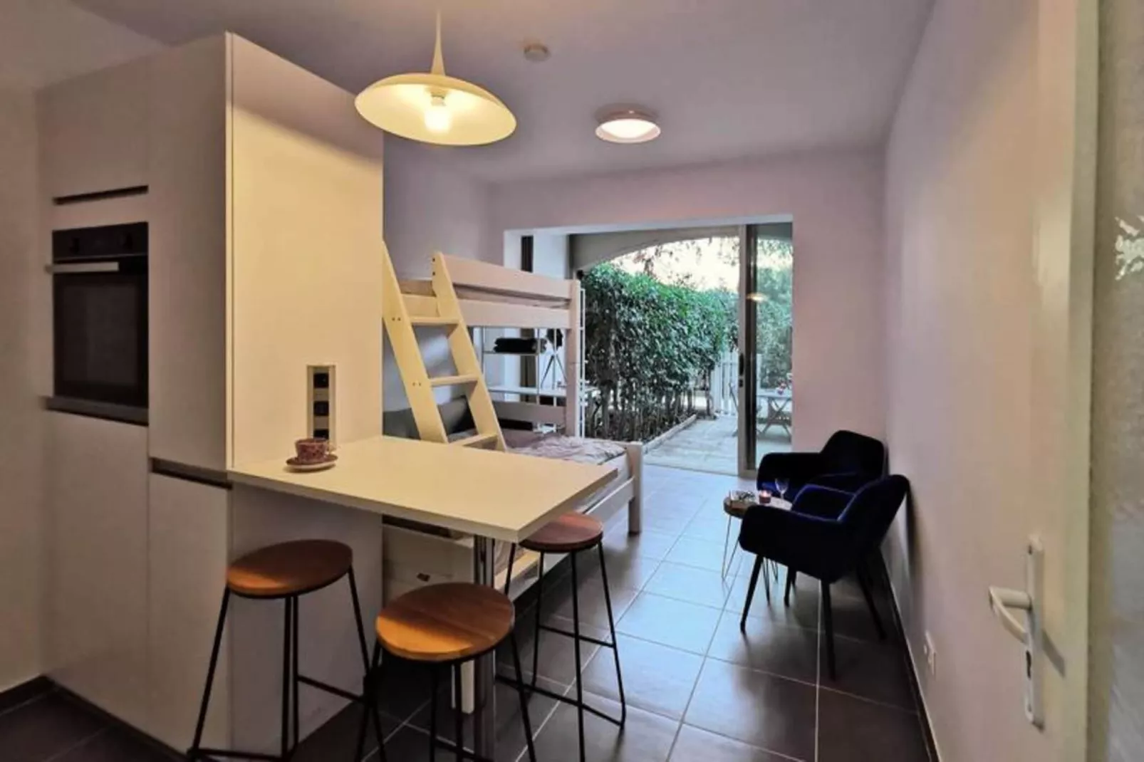 Résidence Heron-Buitenkant zomer