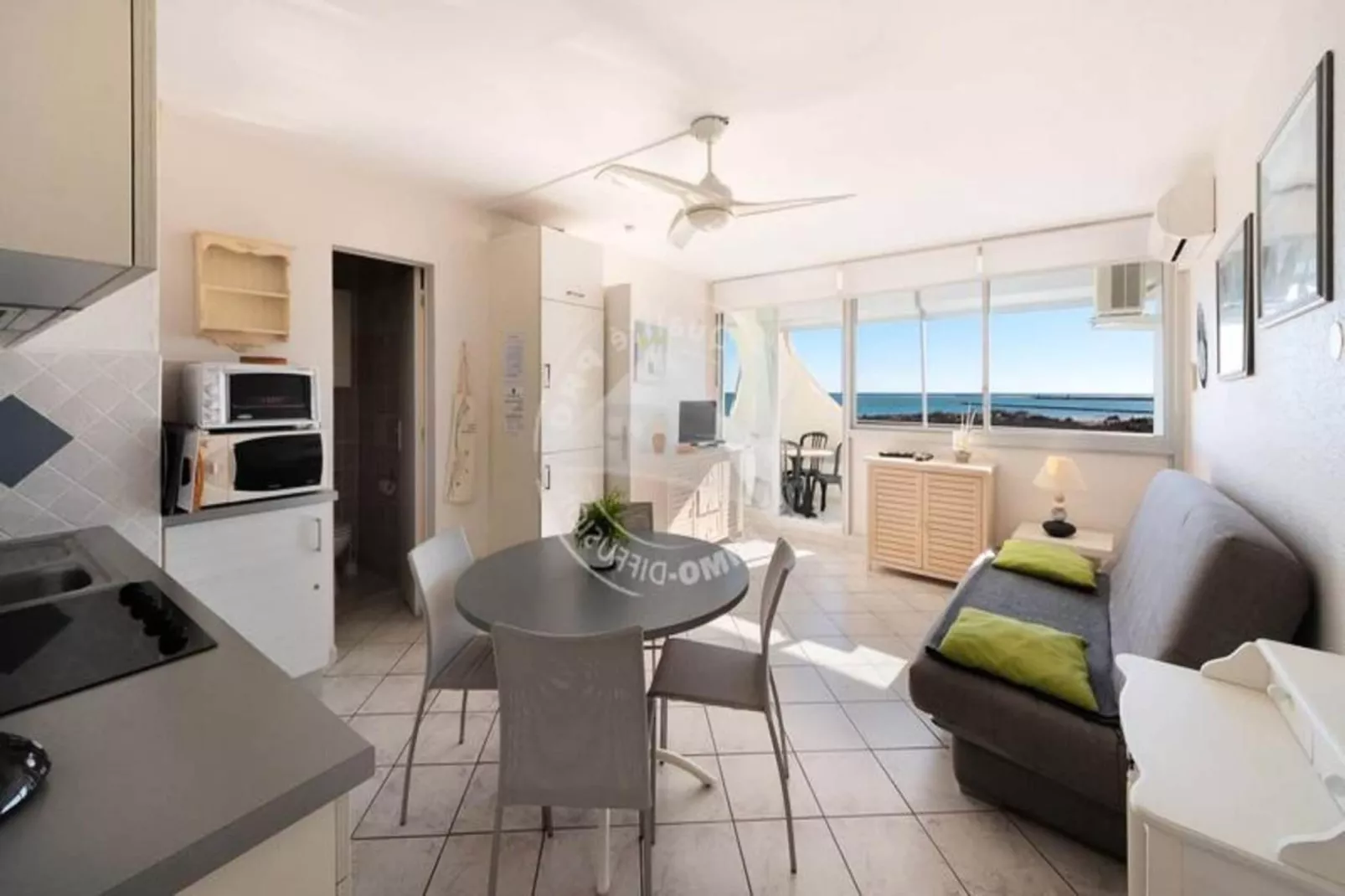 Résidence "le Chabian"-Terrasbalkon