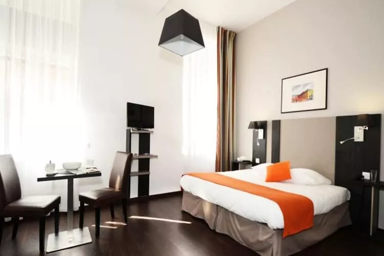 Appart'hôtel Odalys Colombélie-Slaapkamer