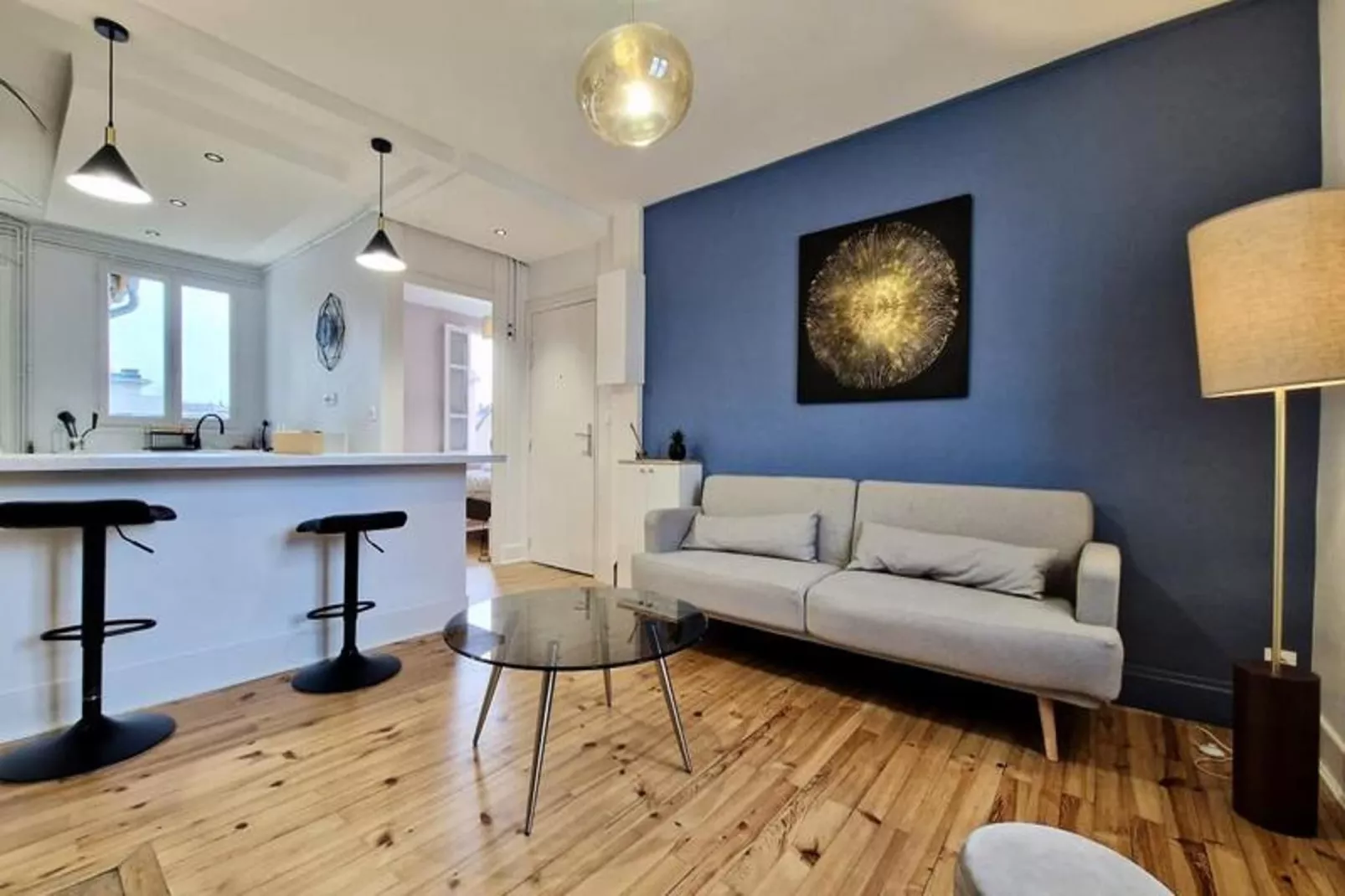 | Le Blue Revol  💡| R&eacute;nov&eacute;, Tout &eacute;quip&eacute;-Woonkamer