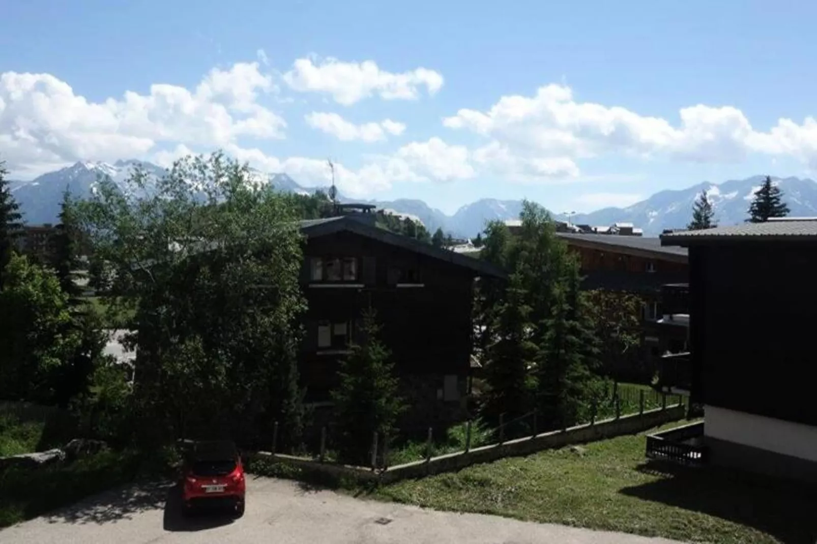 Résidence Kandahar-Uitzicht zomer