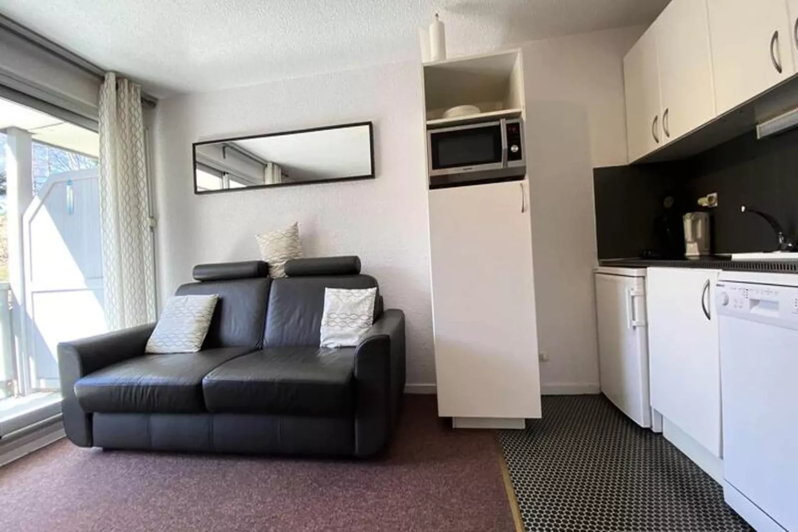 Résidence Kandahar-Keuken