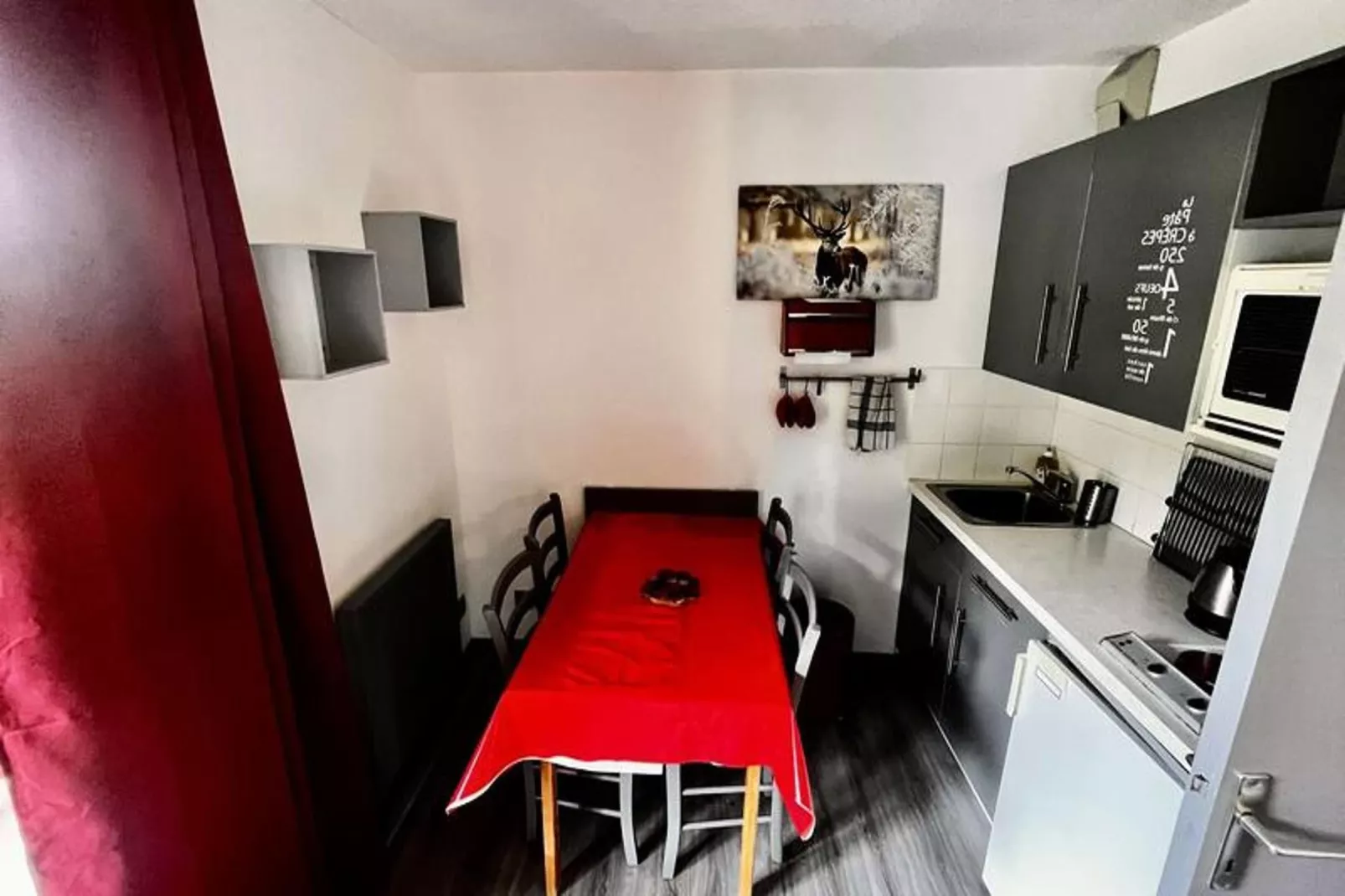 Résidence Alpina 3-Keuken