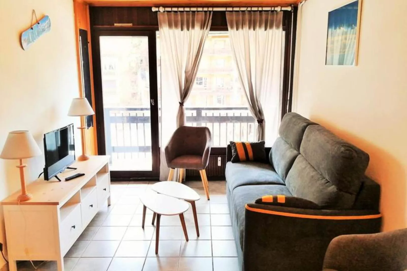 Résidence Olympe-Woonkamer