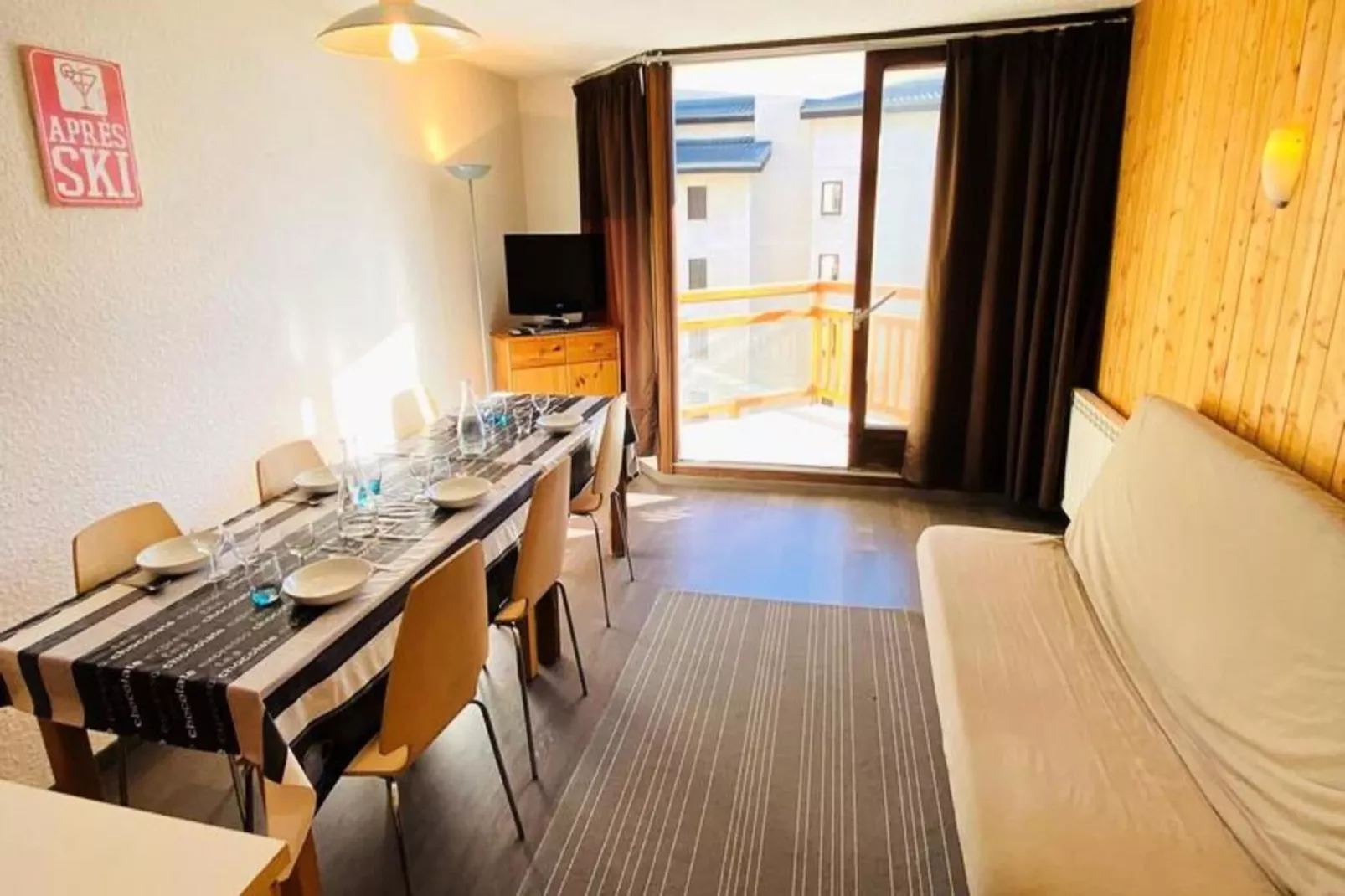 Résidence Le 3300-Eetkamer