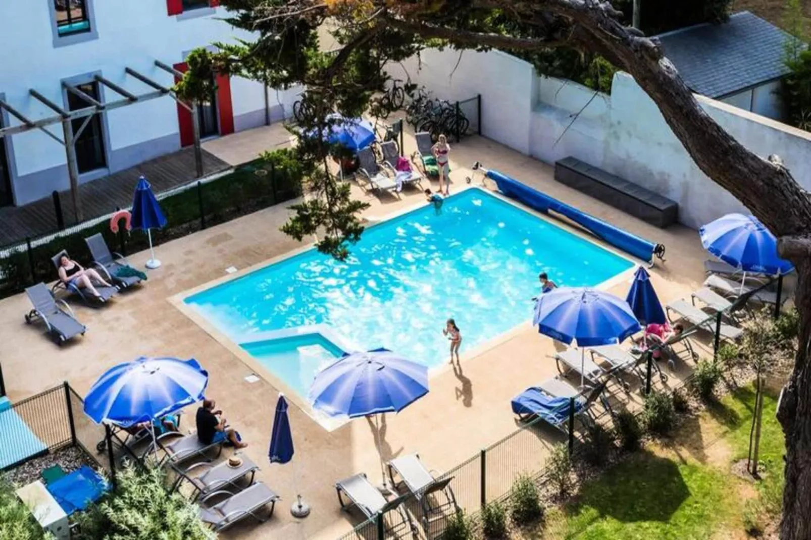 Résidence Prestige Odalys de la Plage-Buitenkant zomer