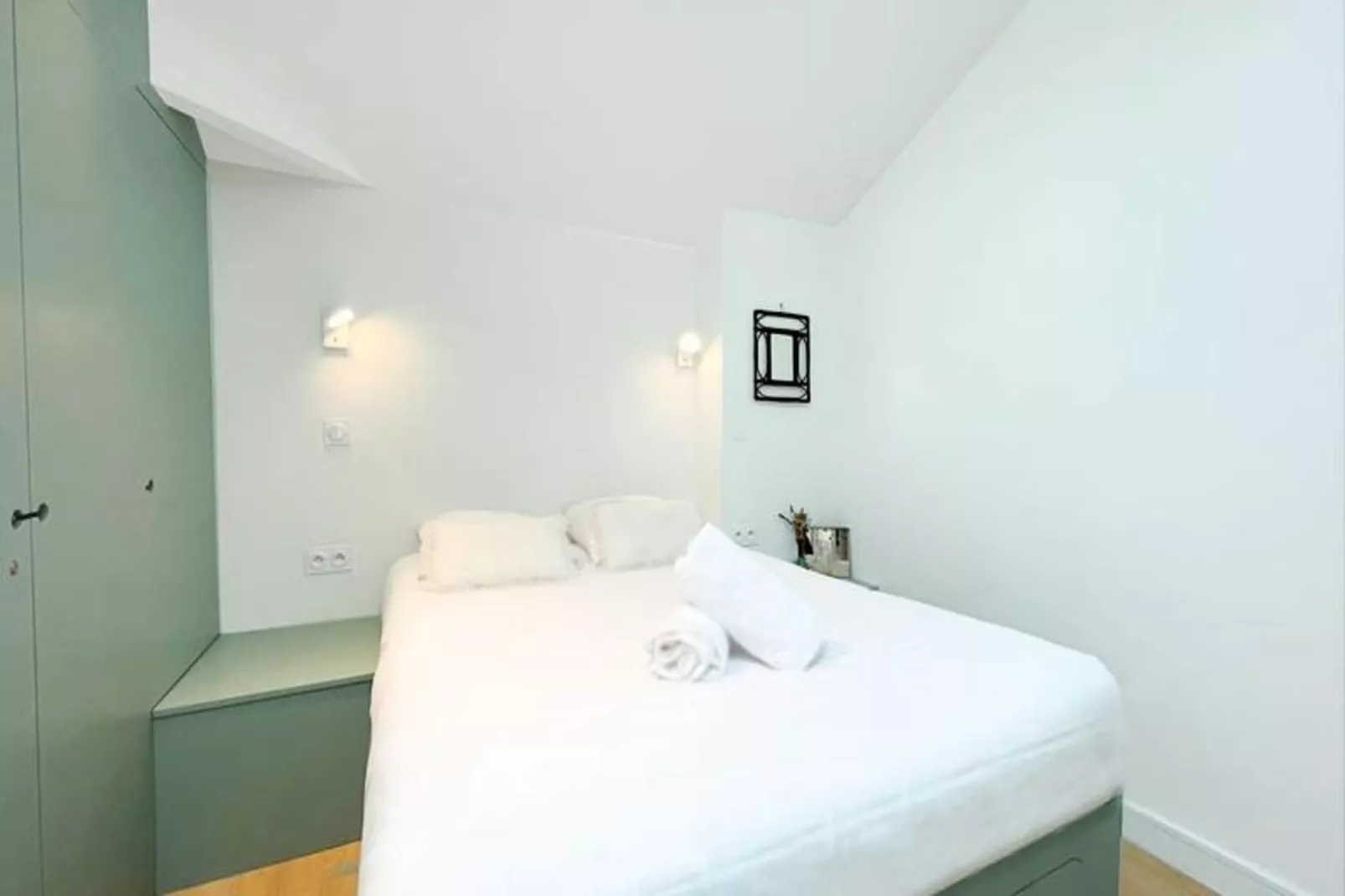 Superbe Maison Au Coeur De La Ville &agrave; Deux Pas De La C&ocirc;te Des Basques-Slaapkamer