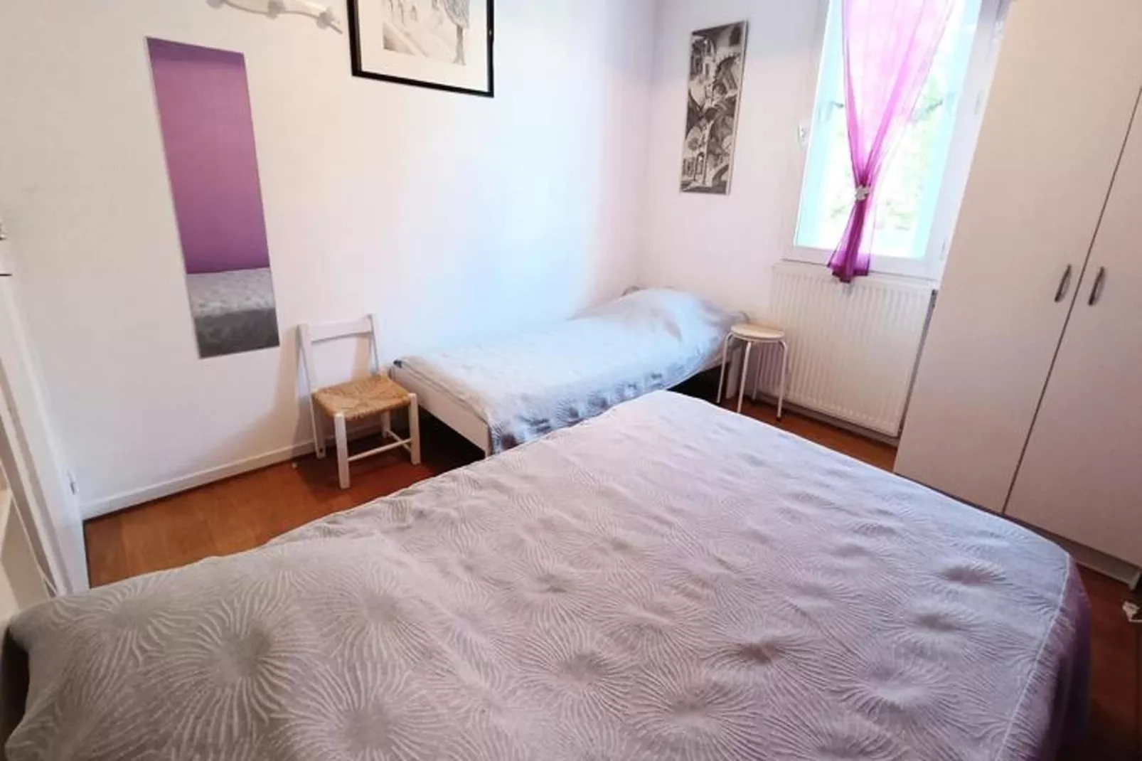 Résidence La Cerisaie-Slaapkamer