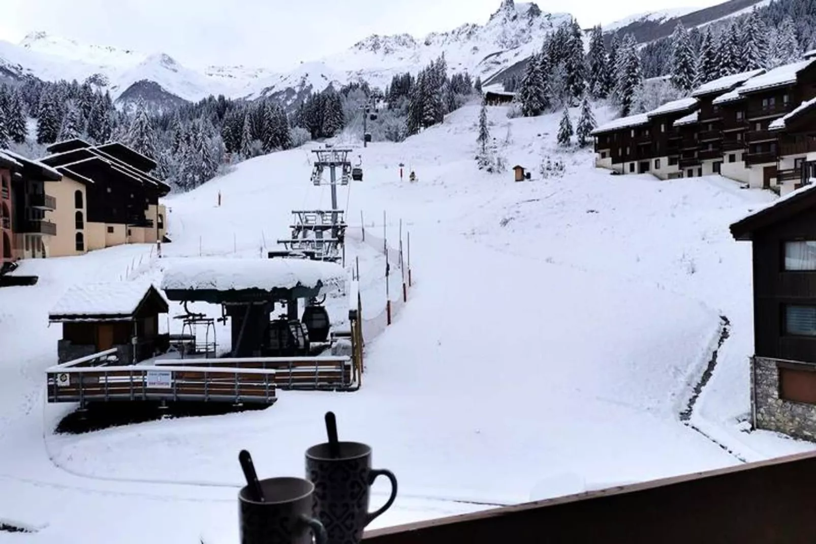 Résidence Pierres Plates - Uitzicht winter