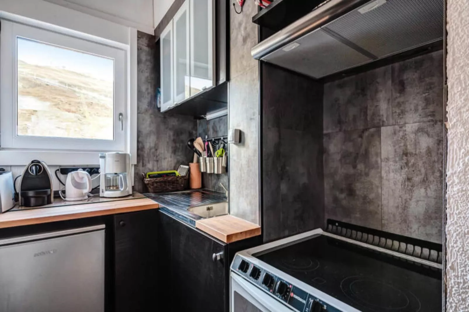 Appartement à Tignes avec accès direct aux pistes-Keuken