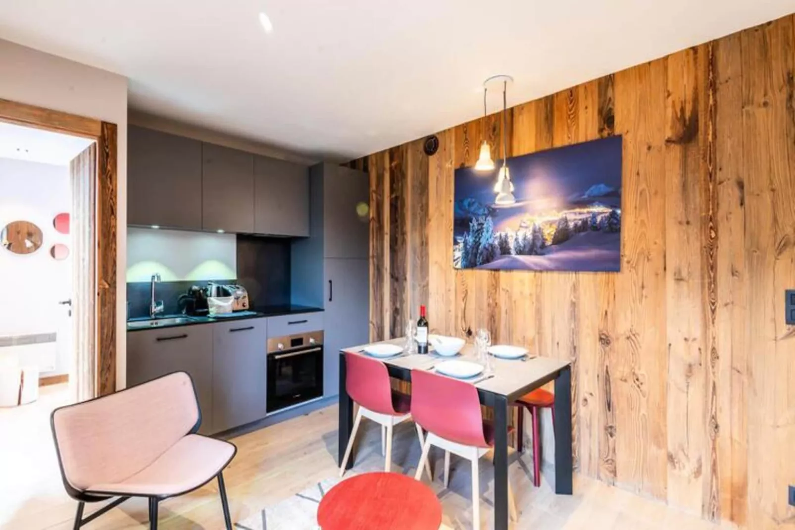 Résidence L'edelweiss-Eetkamer