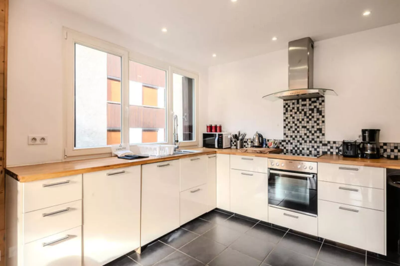 Résidence Le Nantaux-Keuken